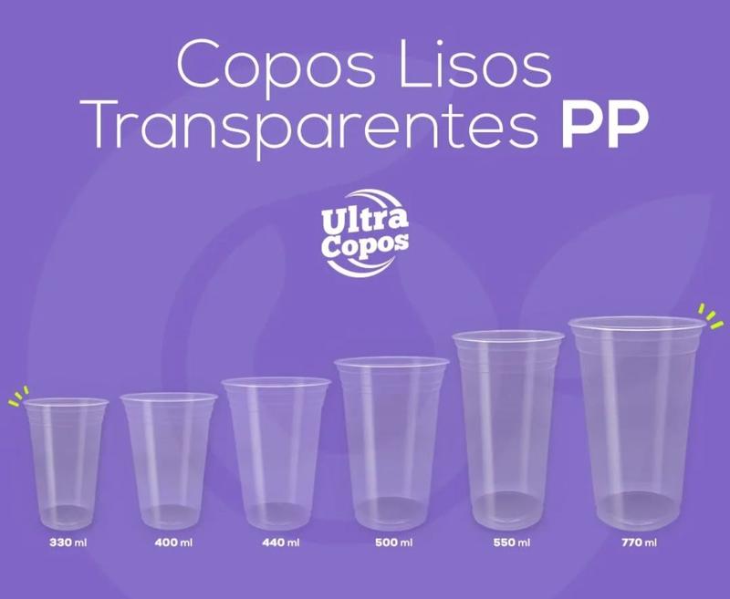 Copo Liso PP (330–770 ML)